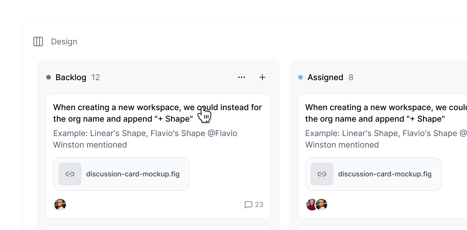 Assign, discuss, and complete