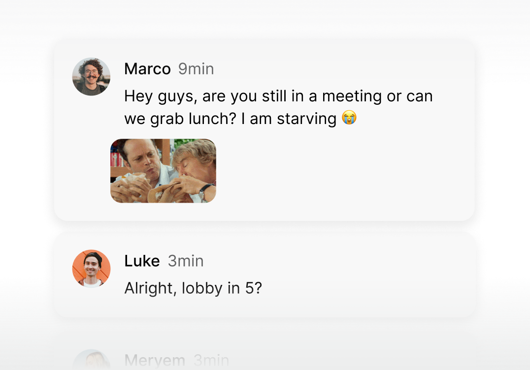 Chatrooms for casual conversations